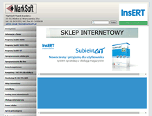 Tablet Screenshot of marksoft.pl