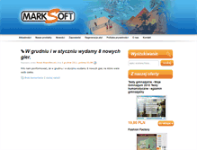 Tablet Screenshot of marksoft.com.pl